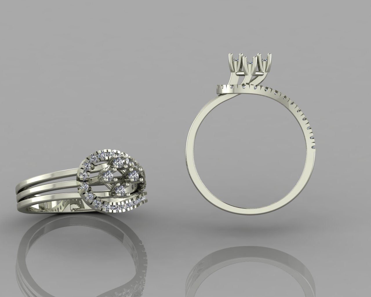 jewelry ring 3D print model_6