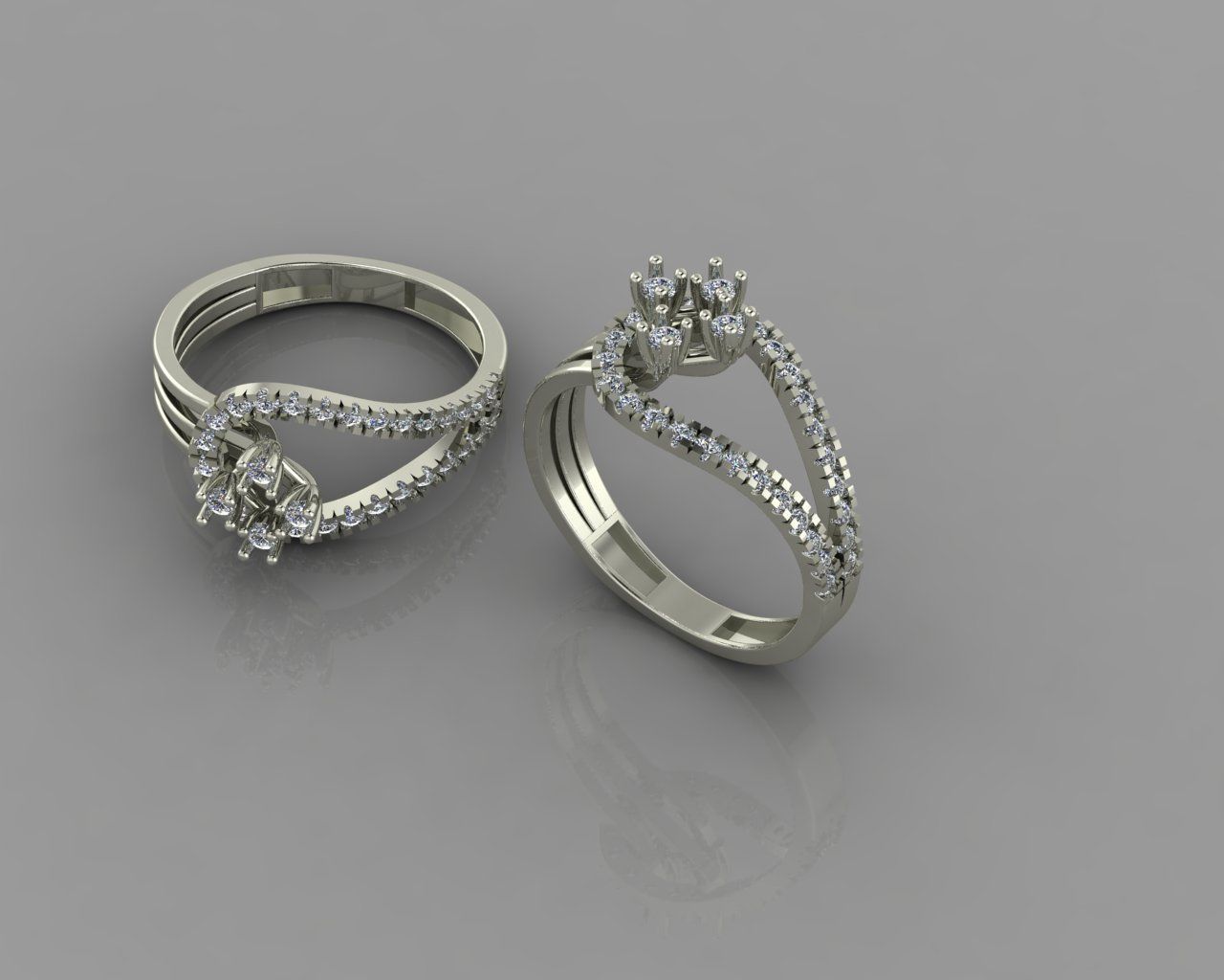 jewelry ring 3D print model_1