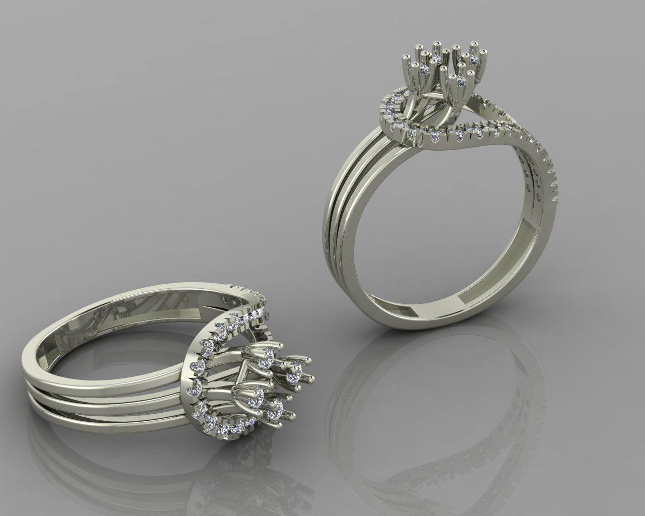 jewelry ring 3D print model_3
