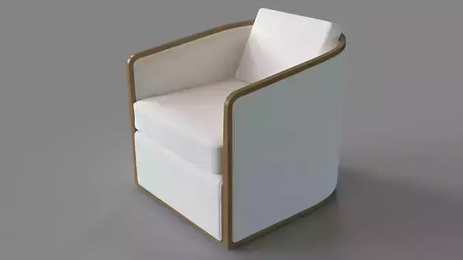 Dixon Swivel Chair White