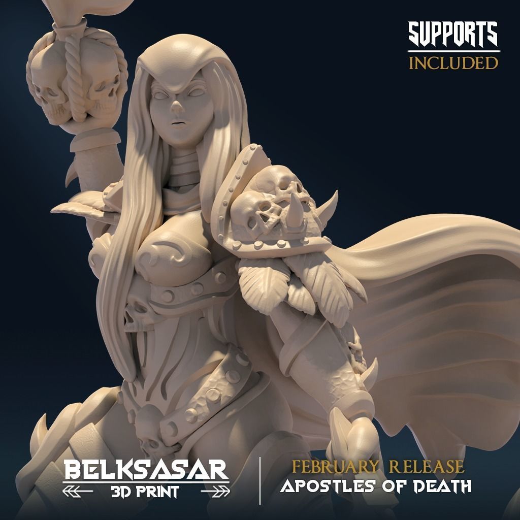 Mortuary Custodian A Nude and Normal 3D print model_5