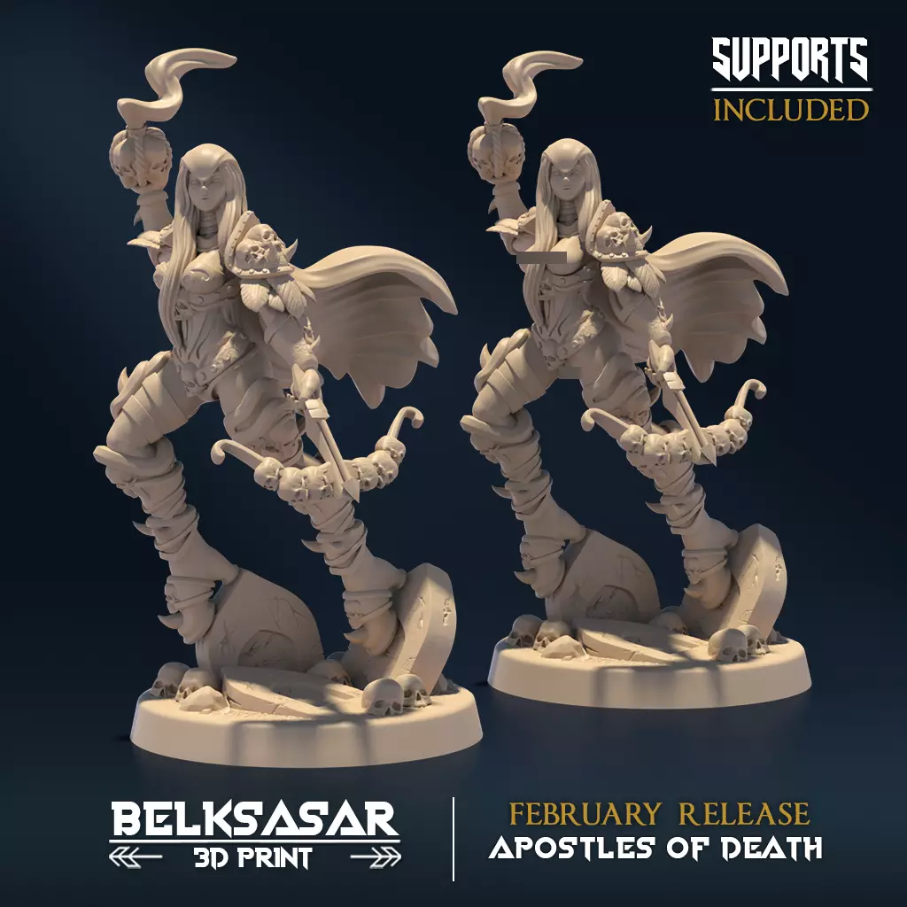 Mortuary Custodian A Nude and Normal 3D print model_0