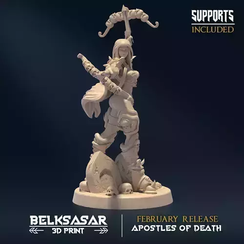 Mortuary Custodian B 3D print model