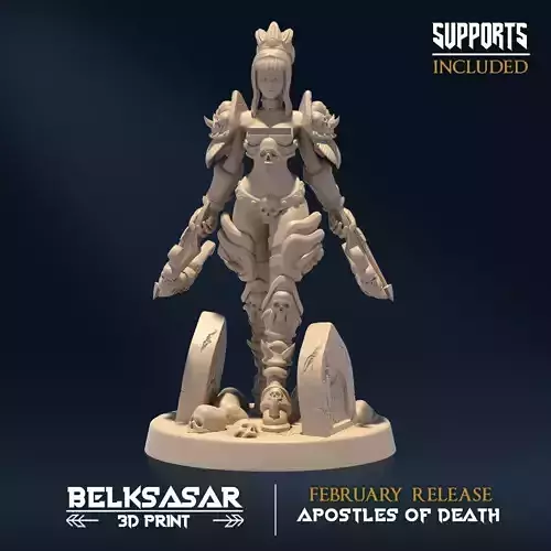Mortuary Custodian D Nude 3D print model