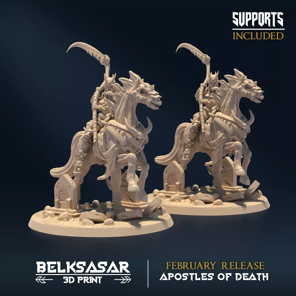 Reaper Rider A Nude and Normal 3D print model_0