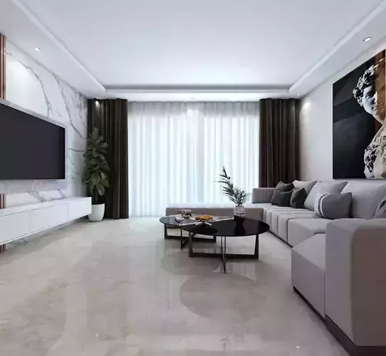 Apartment Studio 3D model