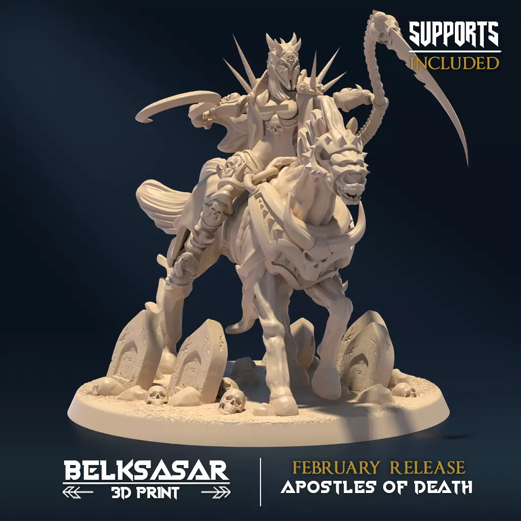 Reaper Rider B Nude 3D print model_0