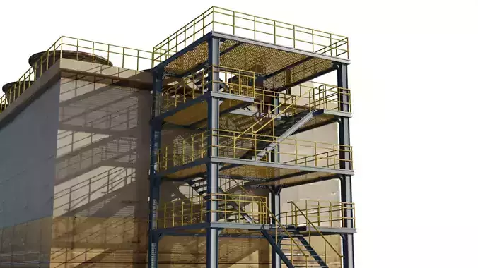 Nuclear Power Plant Cooling Tower