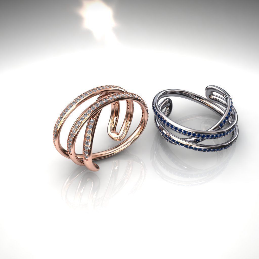 Infinity Ring 3D Model 3D print model_3
