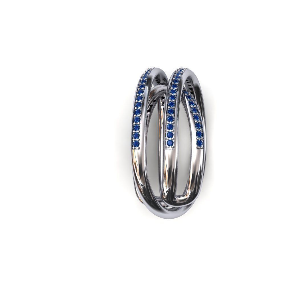 Infinity Ring 3D Model 3D print model_1