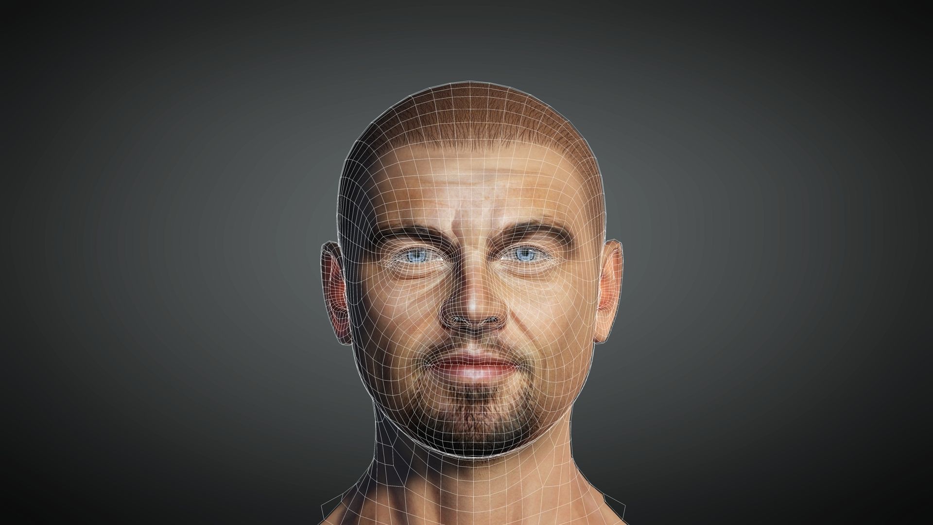 Leonardo DiCaprio Rigged - 2500 Free animations tutorial Low-poly 3D model_20