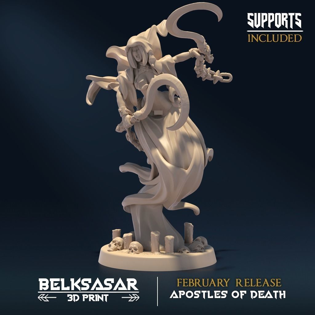 Stalker Reborn Set x4 Nude 3D print model_2