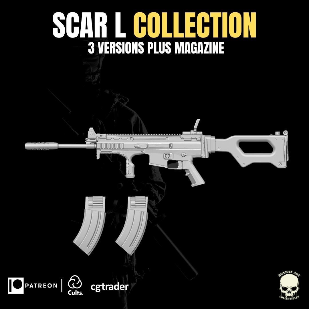 Scar Collection 3D printable File For Action Figures 3D print model_18