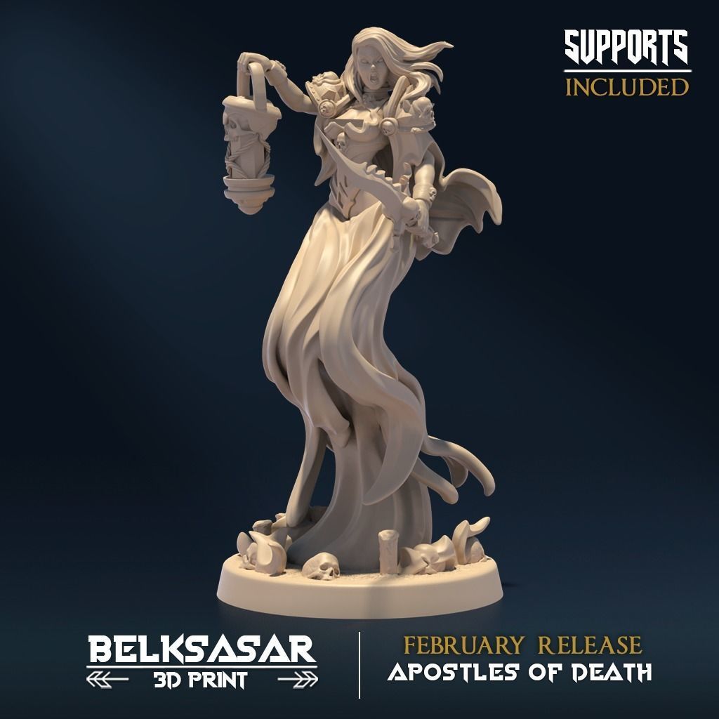Stalker Reborn B Nude and Normal 3D print model_5