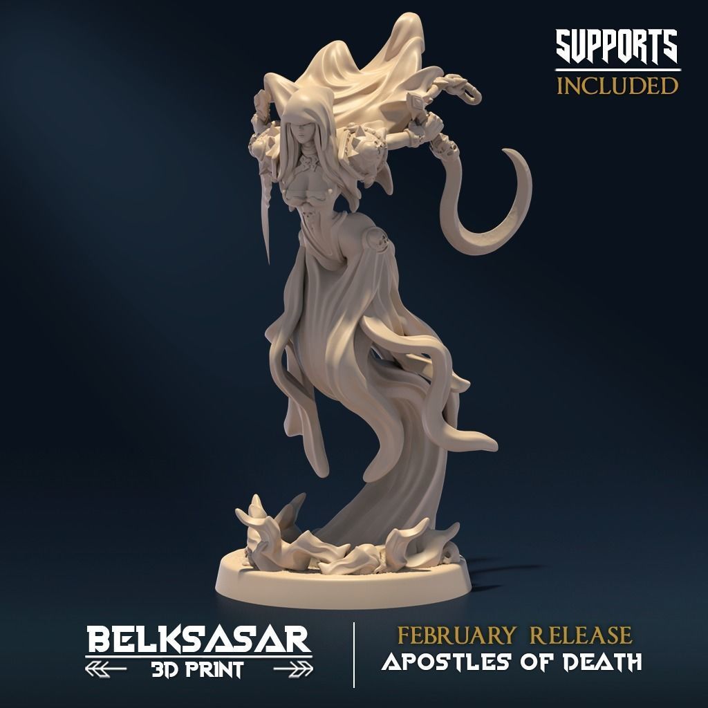 Stalker Reborn B Nude and Normal 3D print model_8