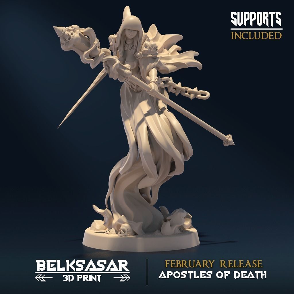 Stalker Reborn B Nude and Normal 3D print model_2