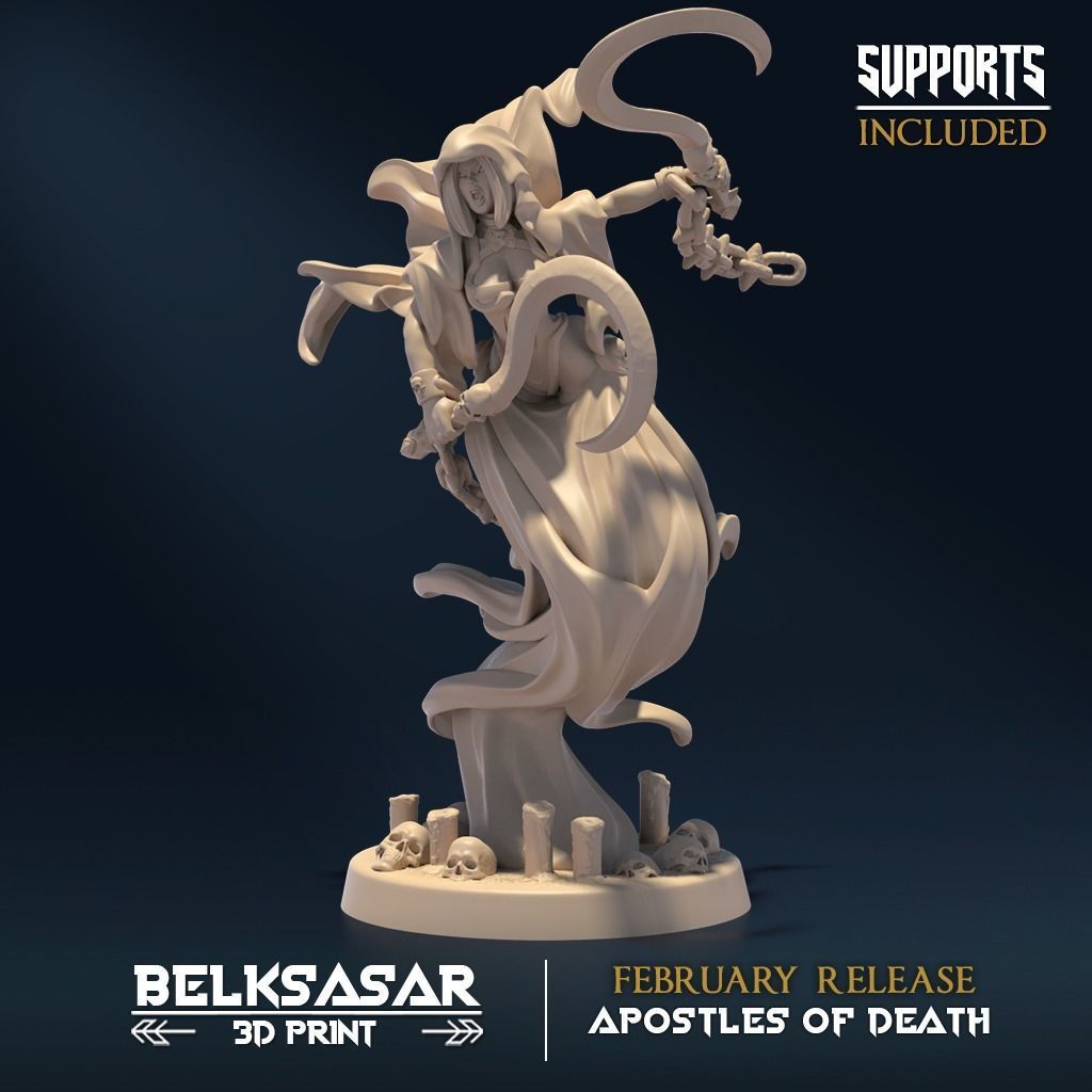 Stalker Reborn B Nude and Normal 3D print model_4