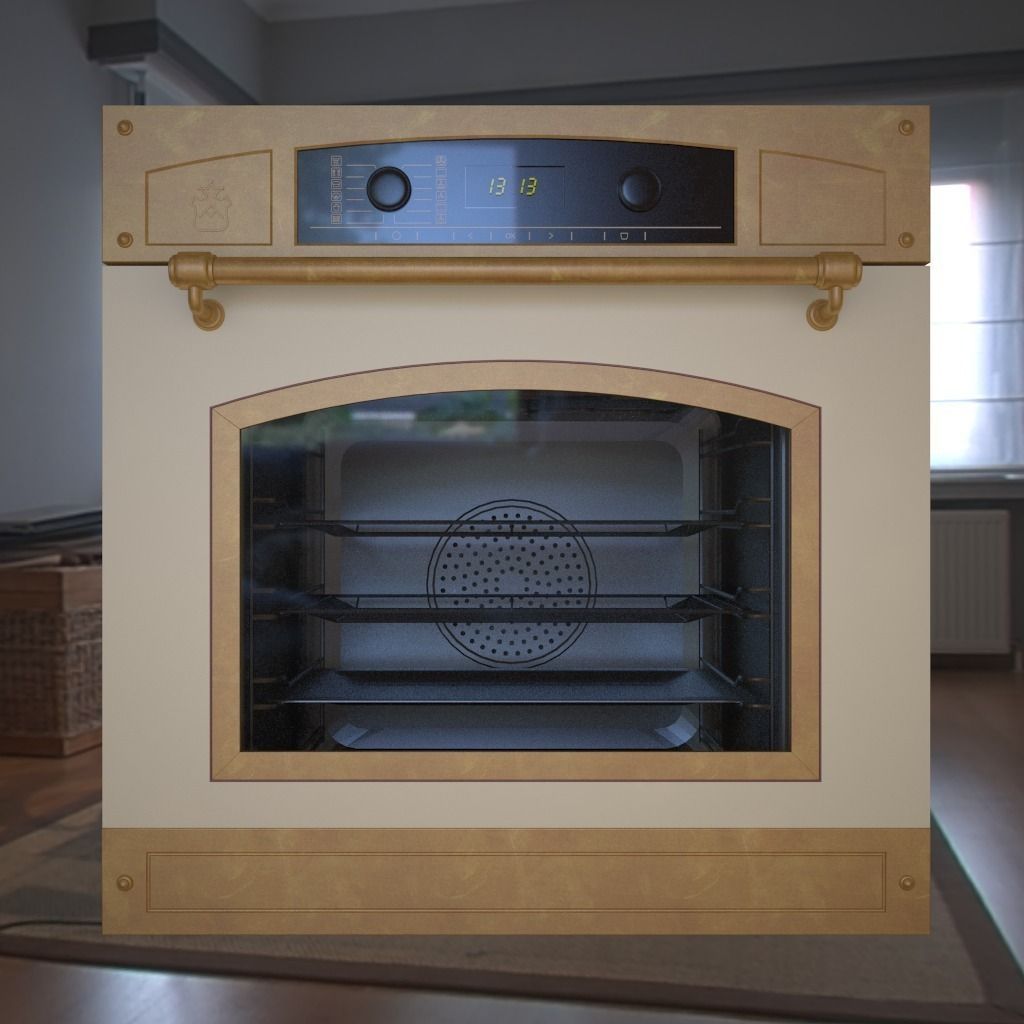 Restart Oven EFE601B 3D model_0