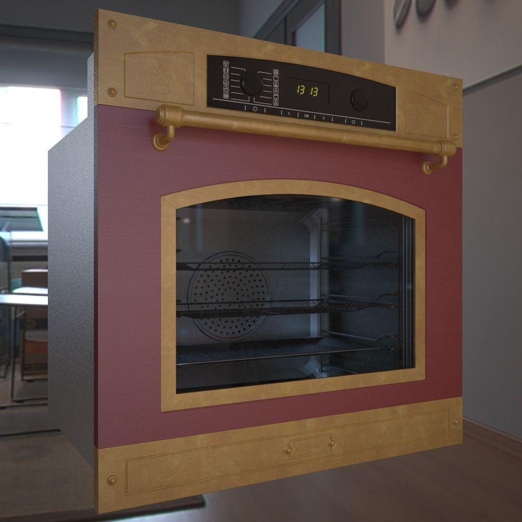 Restart Oven EFE601B 3D model_3