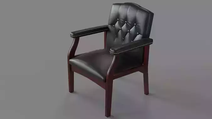 Boss Office Ivy League Executive Guest Chair Black