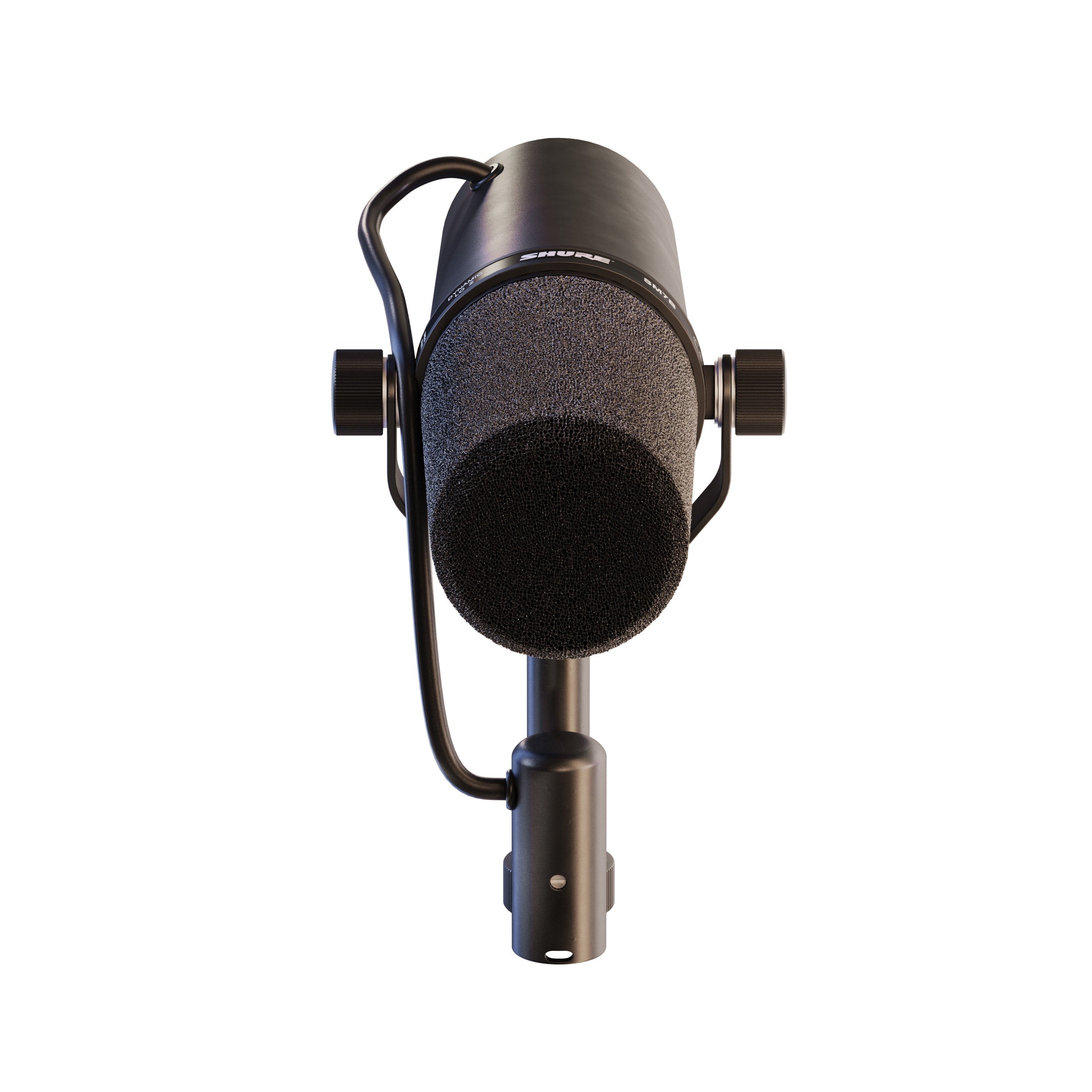 Shure SM7B Microphone 3D model_4