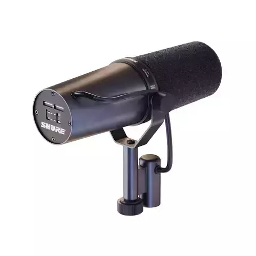 Shure SM7B Microphone 3D model