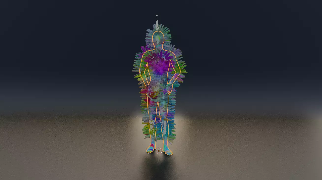 Dance animation 3D model