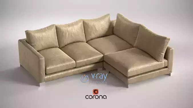 Sofa Zara Corner unit small  left hand facing extra deep