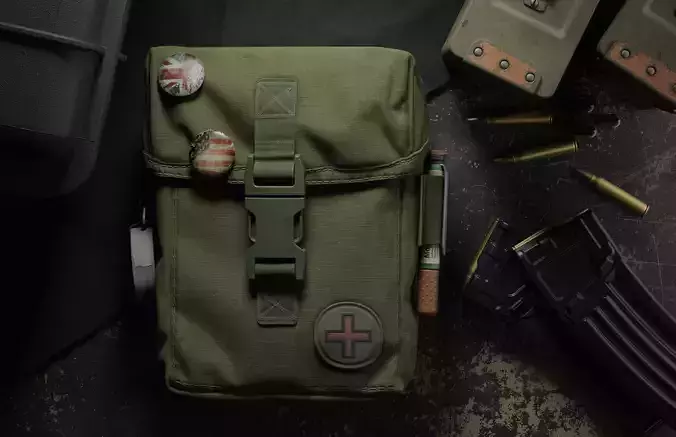 pouch medical military bug