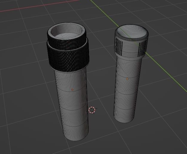 Cryogenic Storage Vials 2mL and 3mL 3D model_9