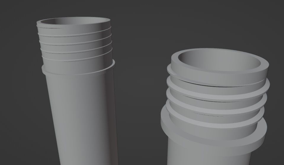 Cryogenic Storage Vials 2mL and 3mL 3D model_12