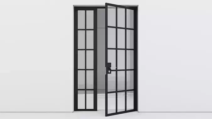 Aluminium door 168