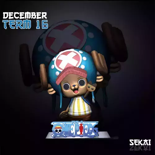 Chopper Sculpture Sekai 3D Models Ready for 3D printing