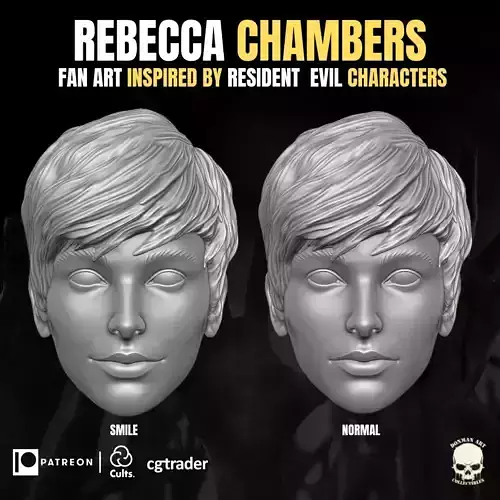 Rebecca Chambers Fan Art 3D printable For Action Figures