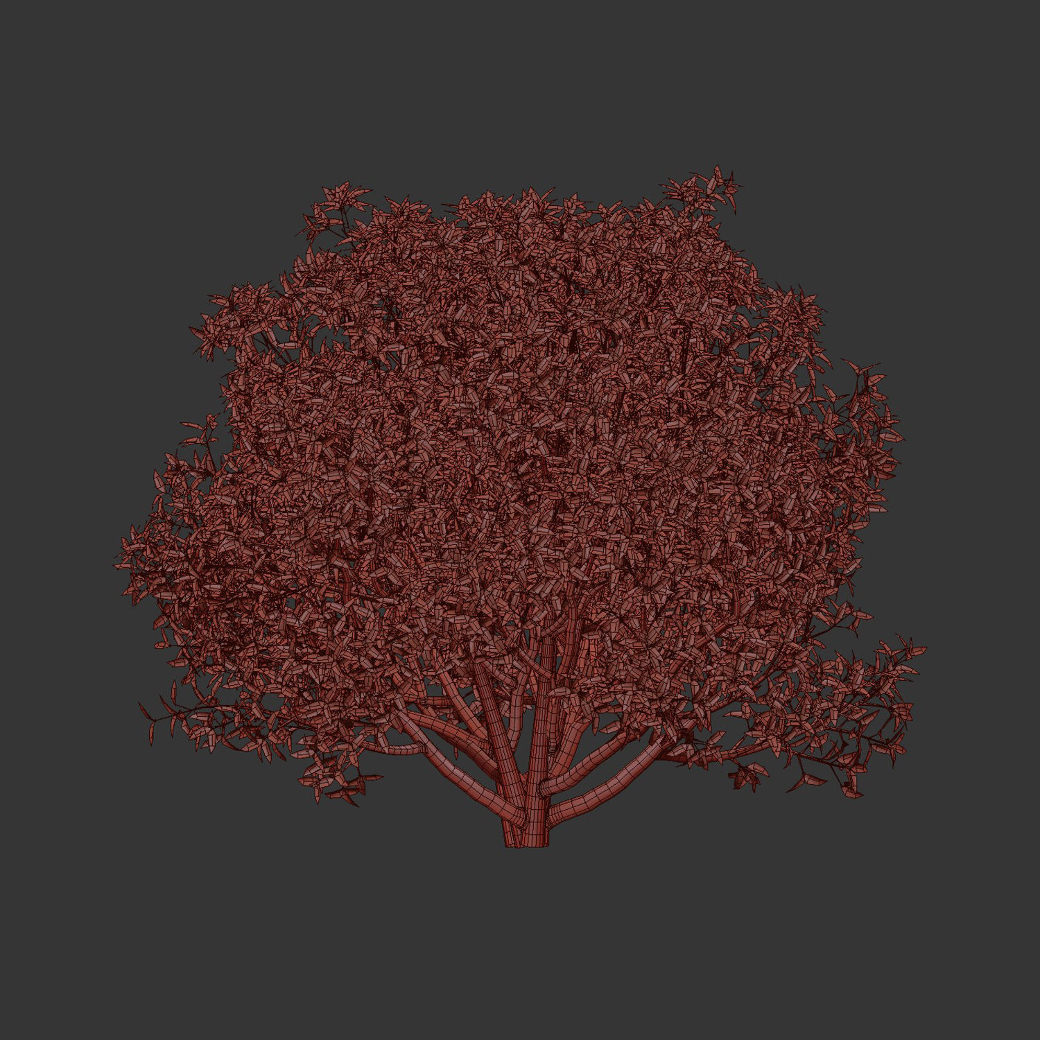 Bushes collection vol 191 3D model_8