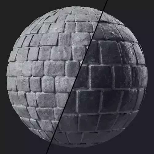 Stone Wall Materials 43- Stone walls Sbsar Pbr 4k Seamless