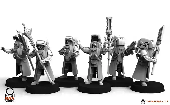 Universal Guard - Priest Builder 3D print model