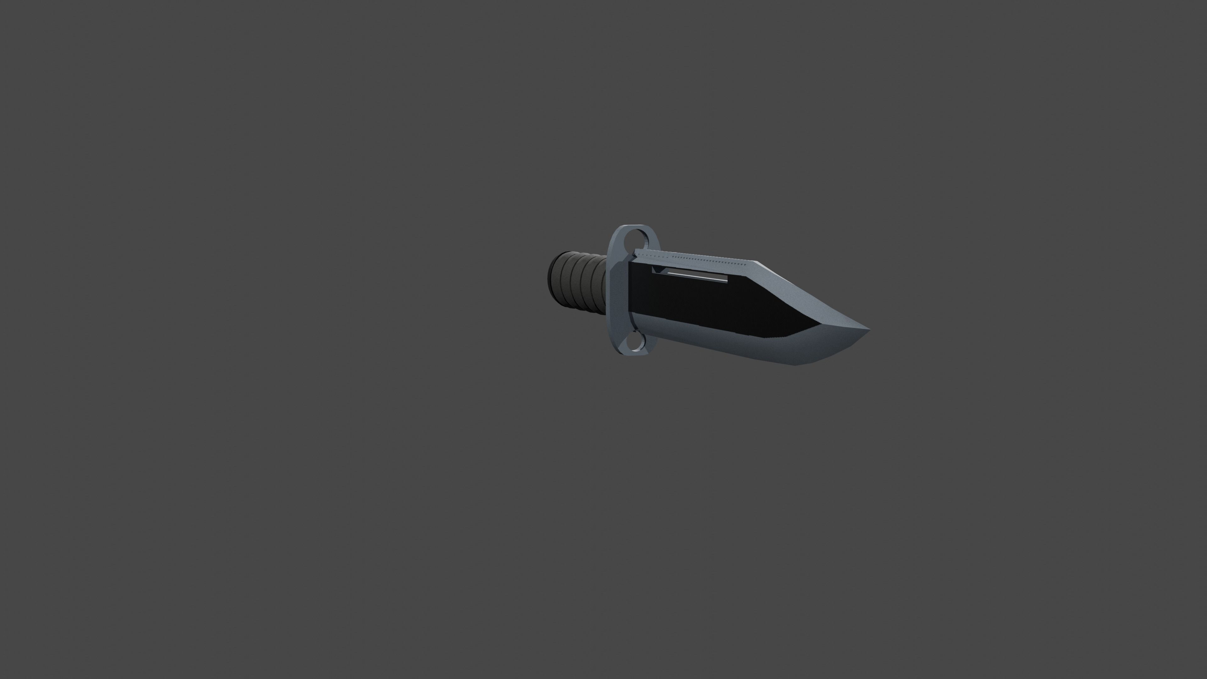 Knife 3D model_6