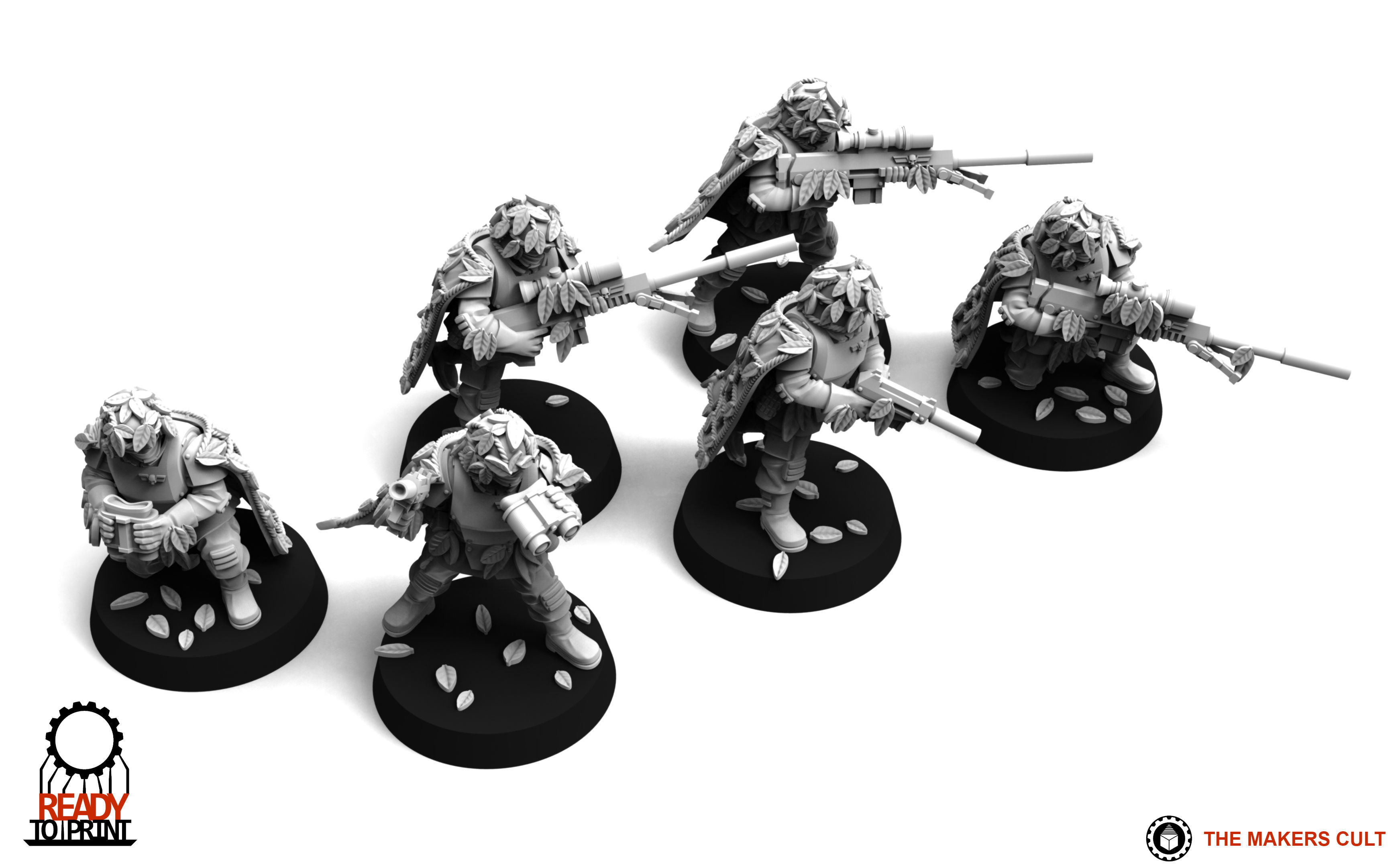 Universal Guard - Skirmisher Builder 3D print model_6