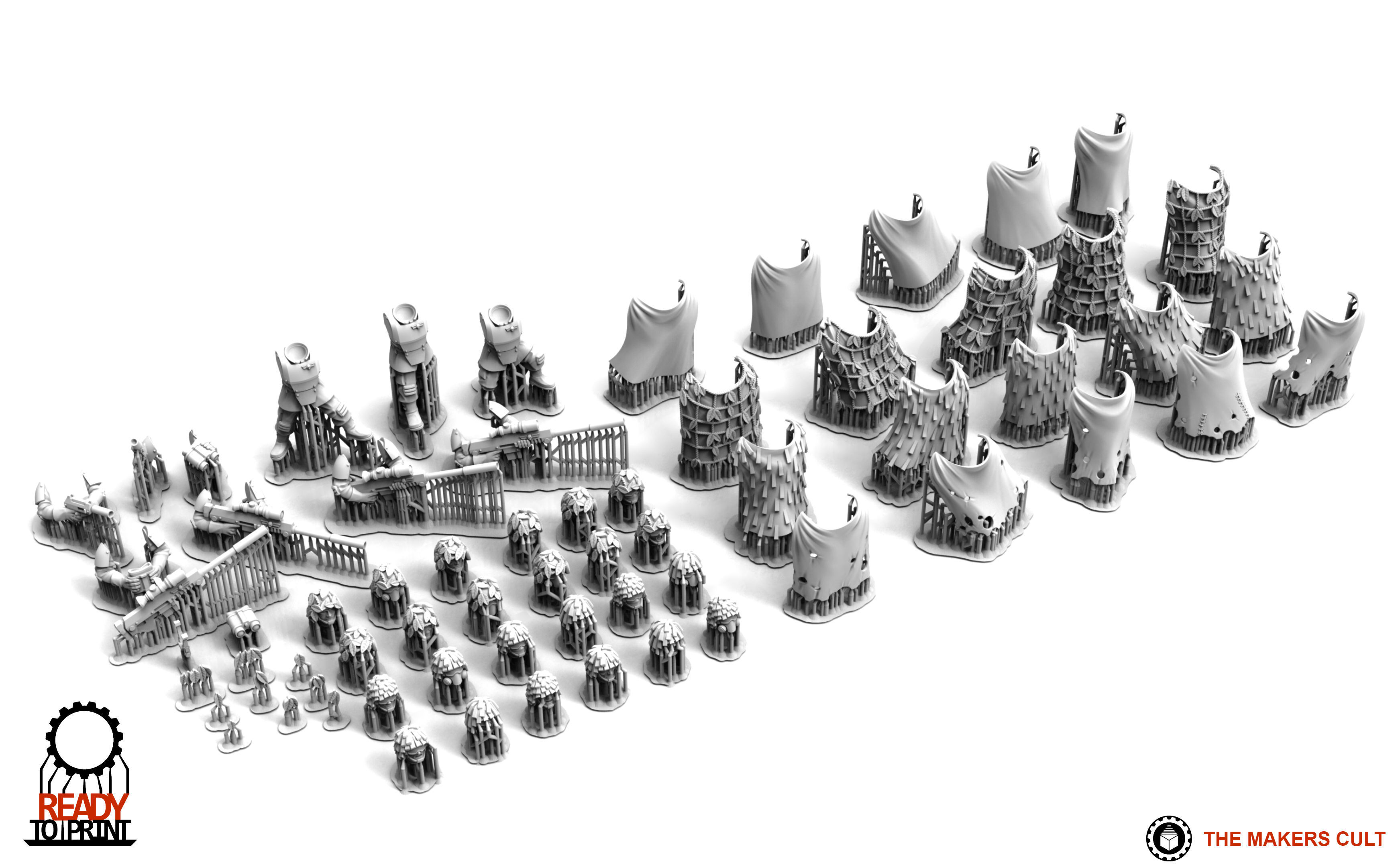 Universal Guard - Skirmisher Builder 3D print model_5
