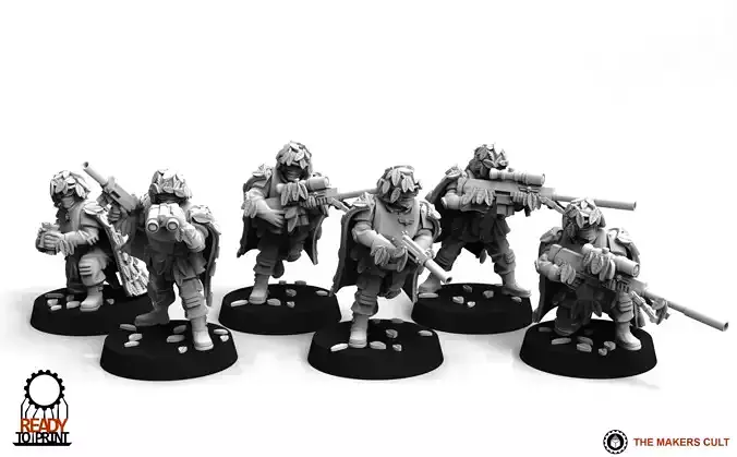 Universal Guard - Skirmisher Builder 3D print model