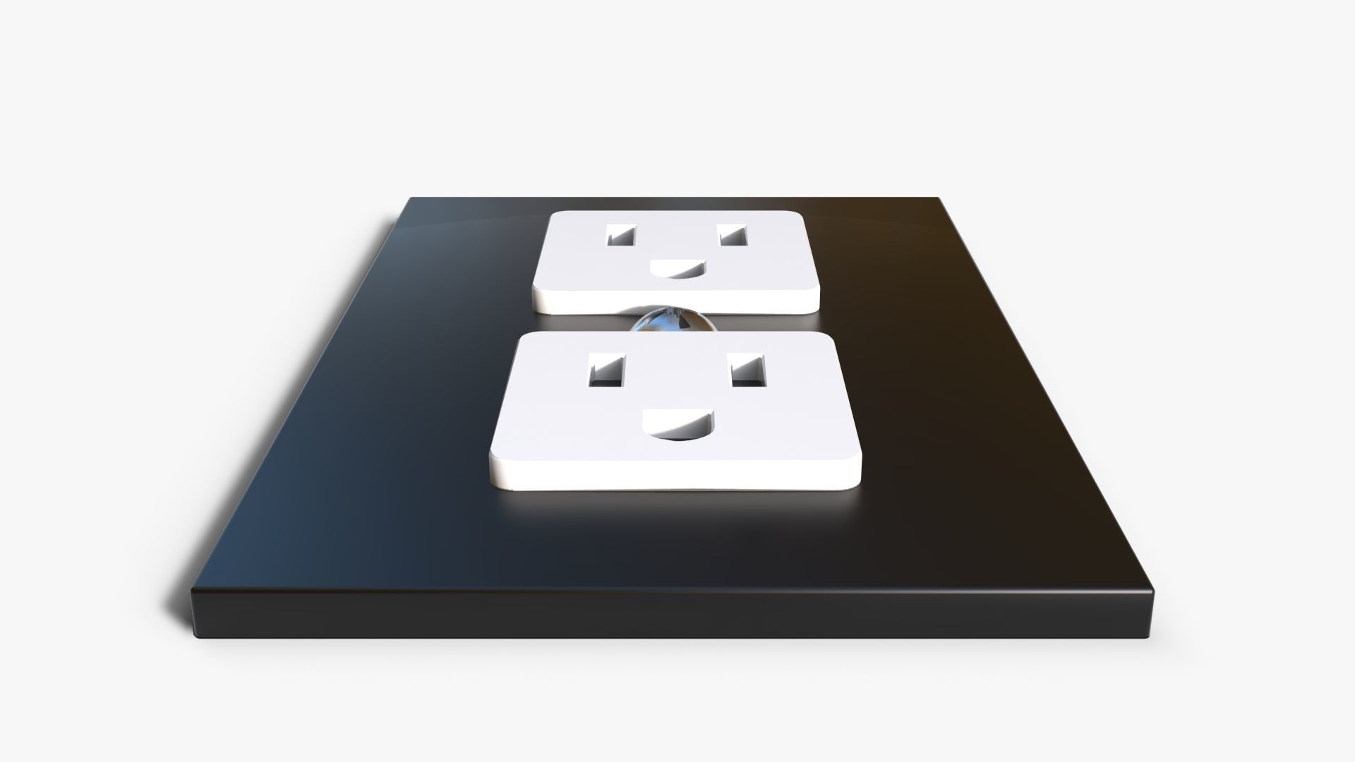 Power Socket 3D model_3