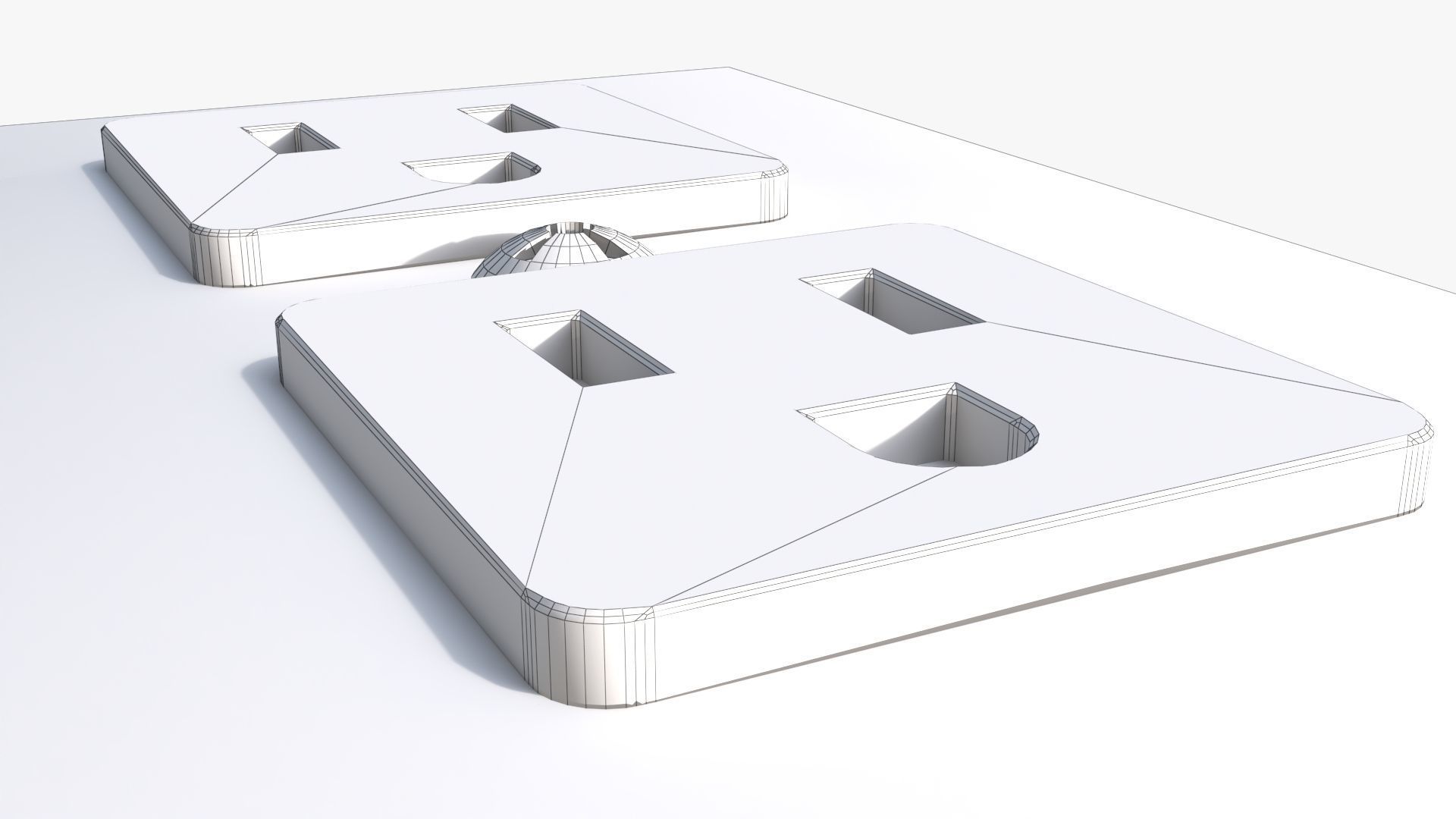 Power Socket 3D model_7