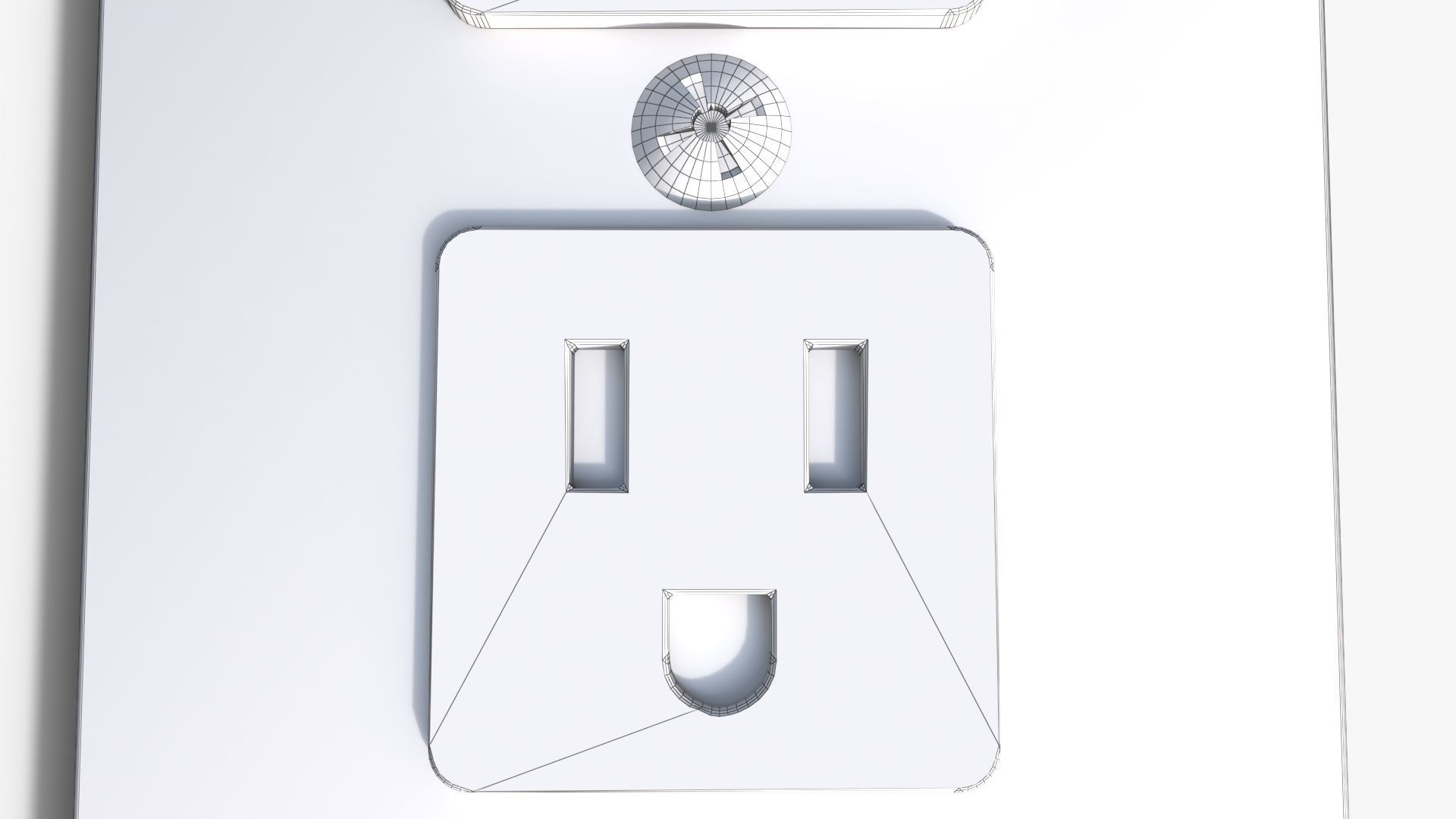 Power Socket 3D model_6