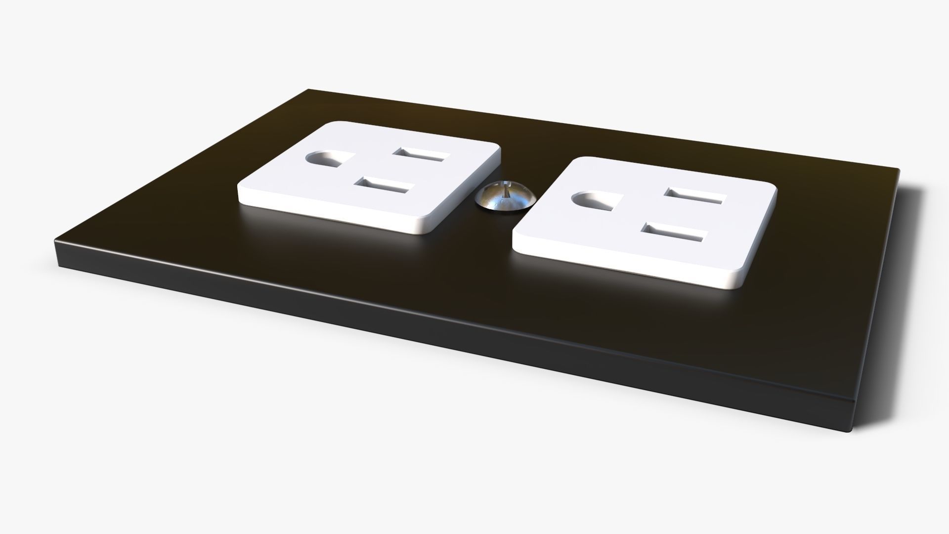 Power Socket 3D model_1