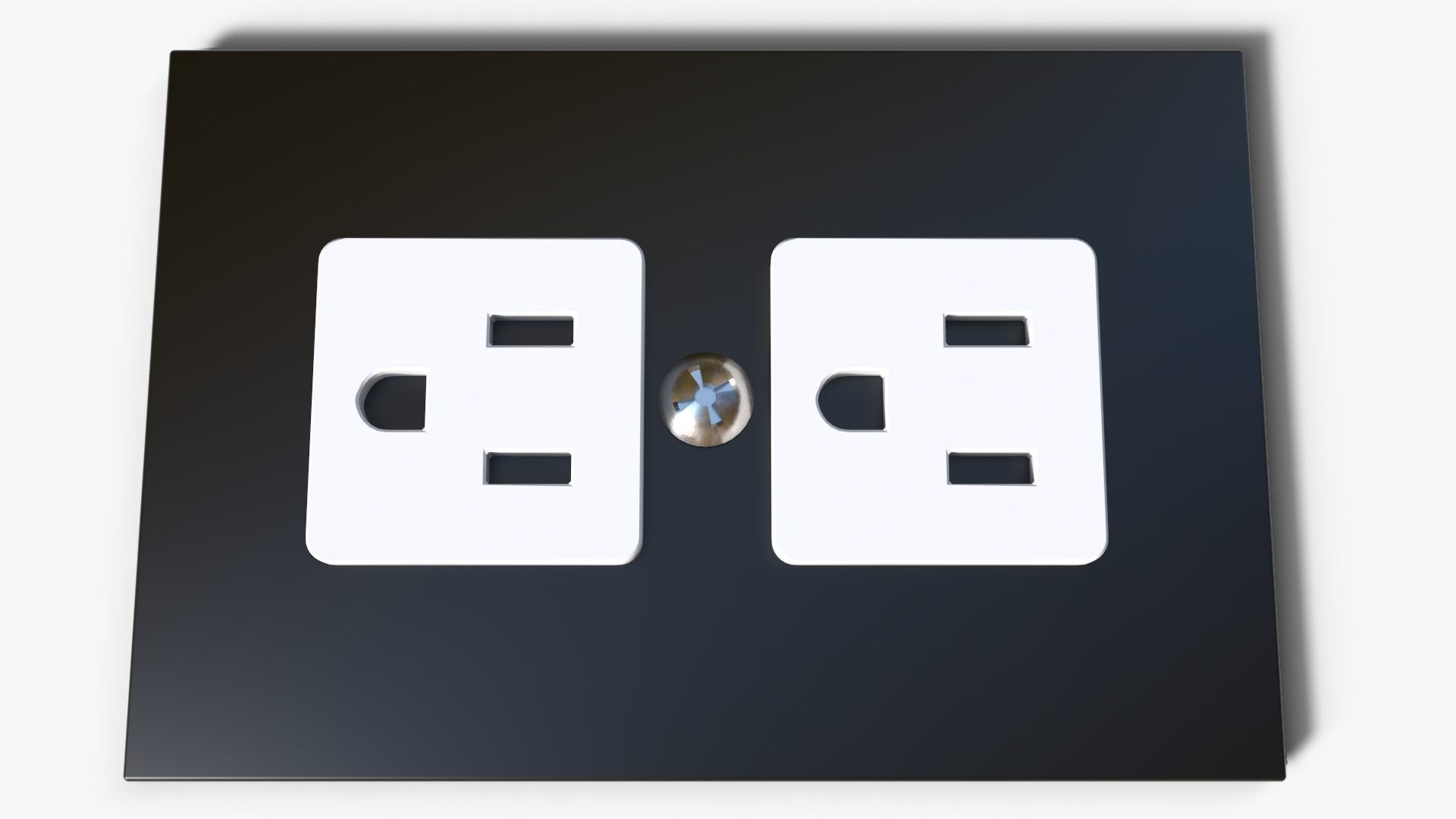 Power Socket 3D model_2