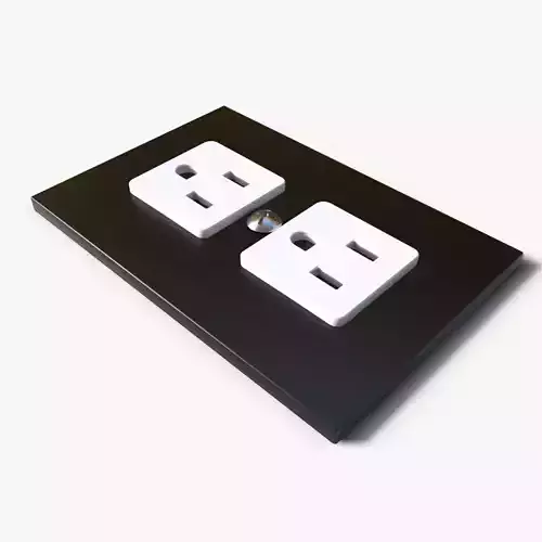 Power Socket 3D model