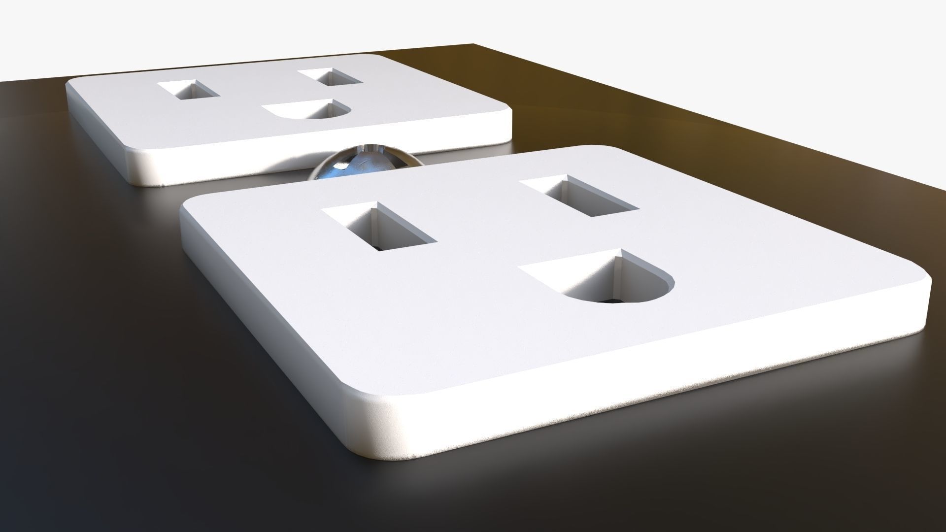 Power Socket 3D model_4