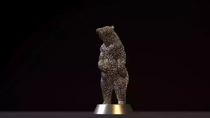 Brown Bear 3D print model