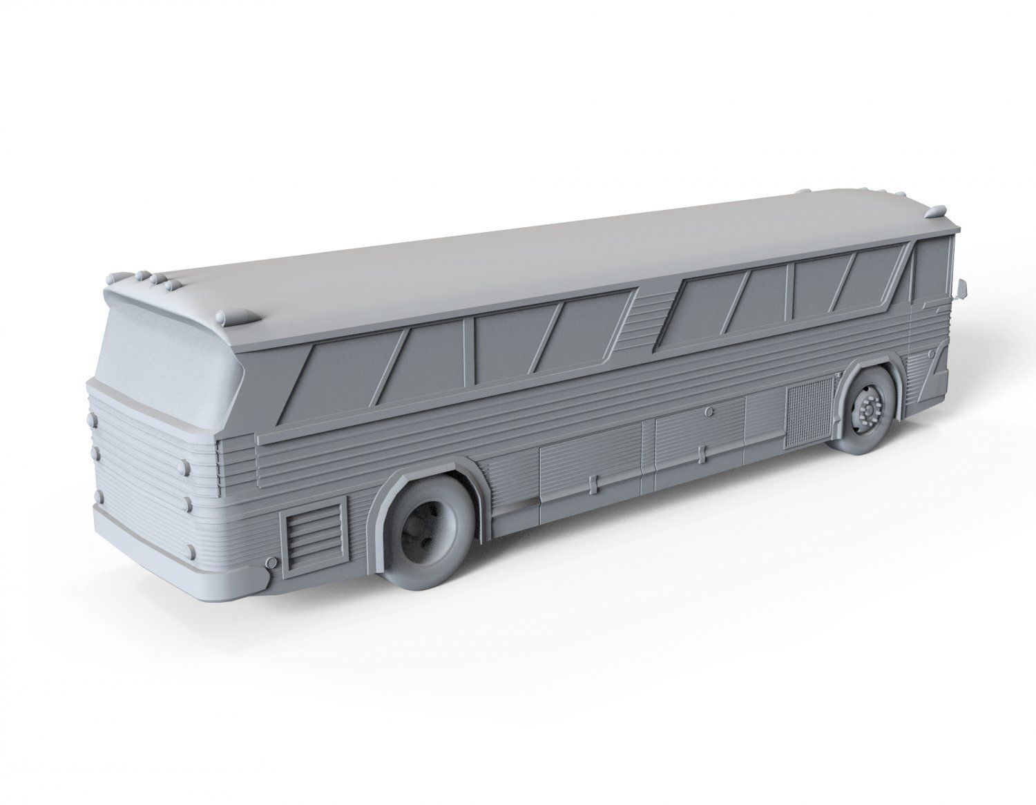 MCI MC-5A Bus 3D print model_7